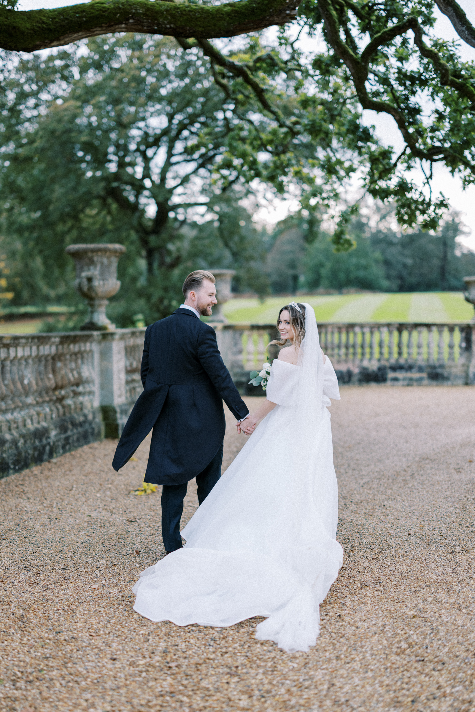 Romantic wedding photography at Somerley House