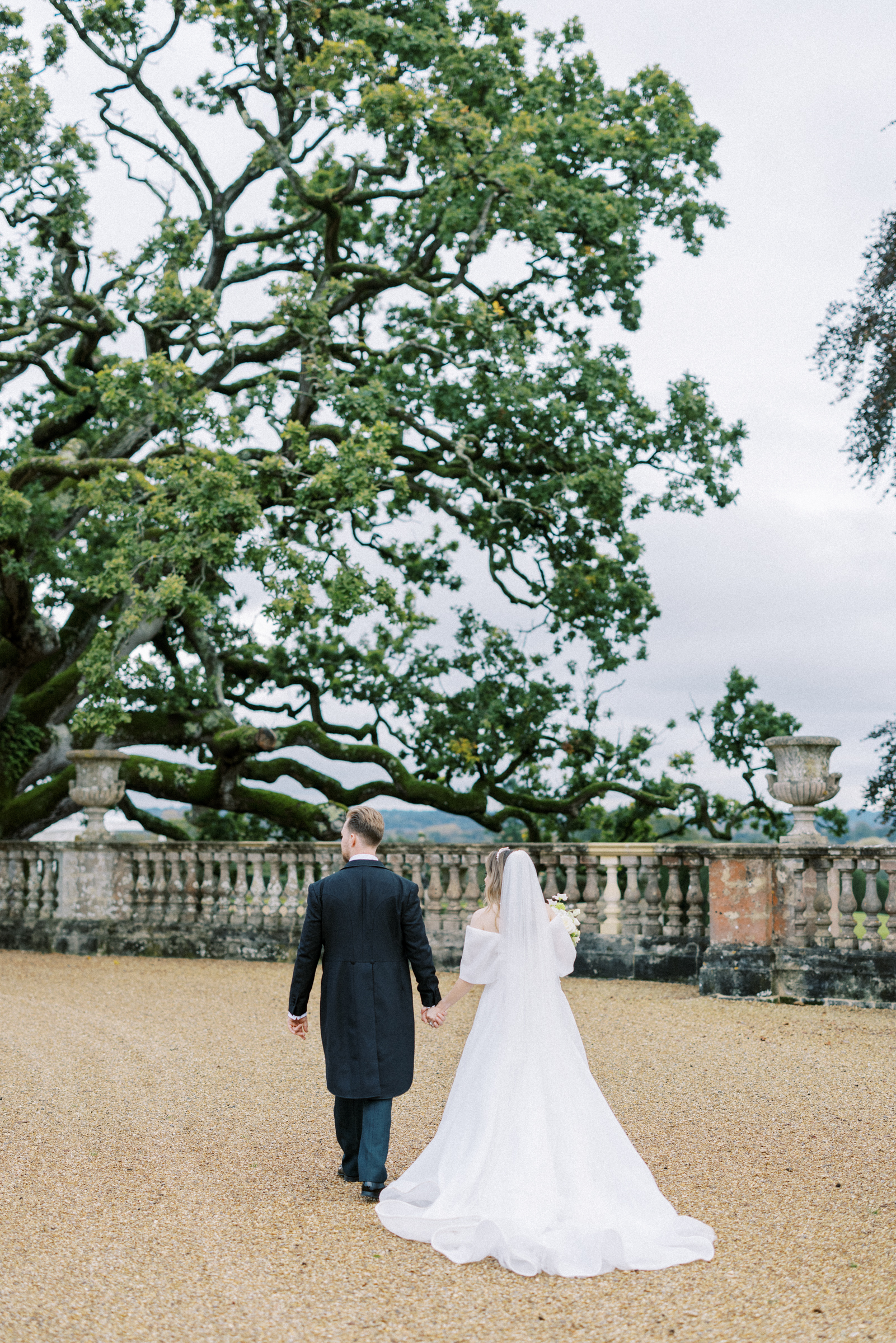 Romantic wedding photography at Somerley House