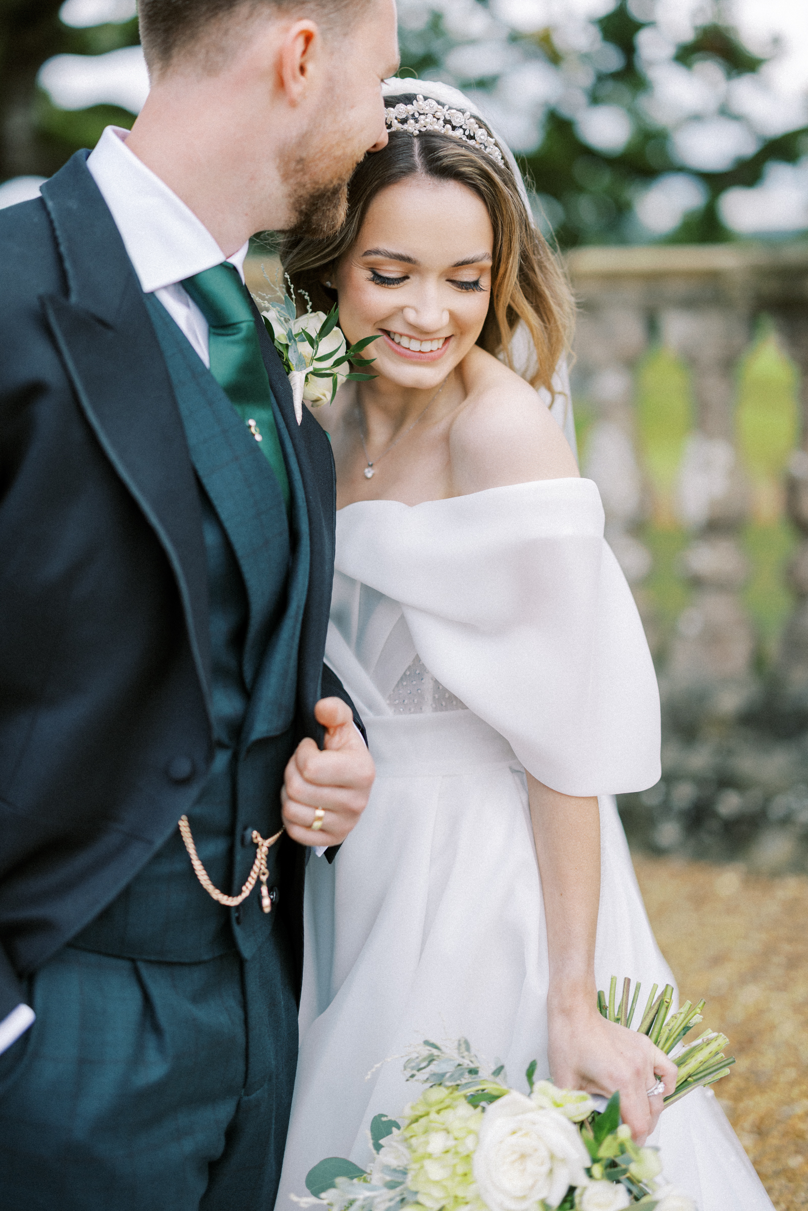 Romantic wedding photography at Somerley House