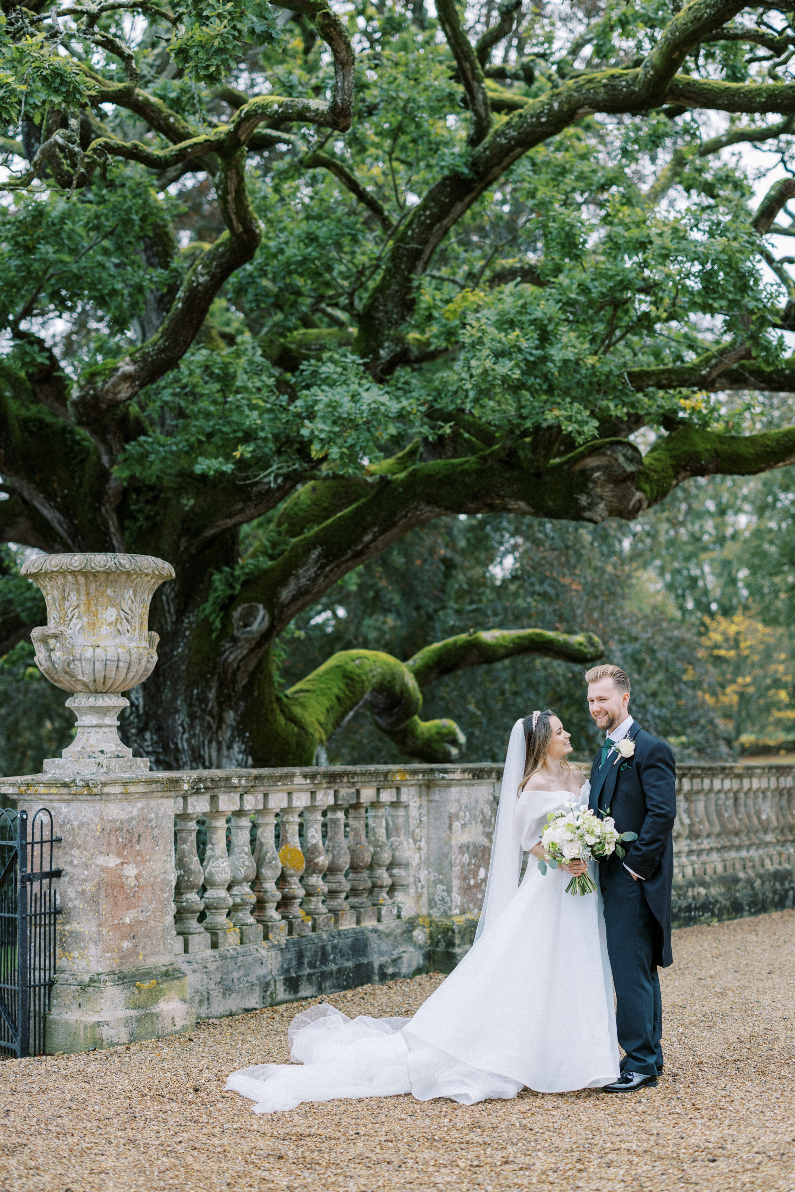 Romantic wedding photography at Somerley House