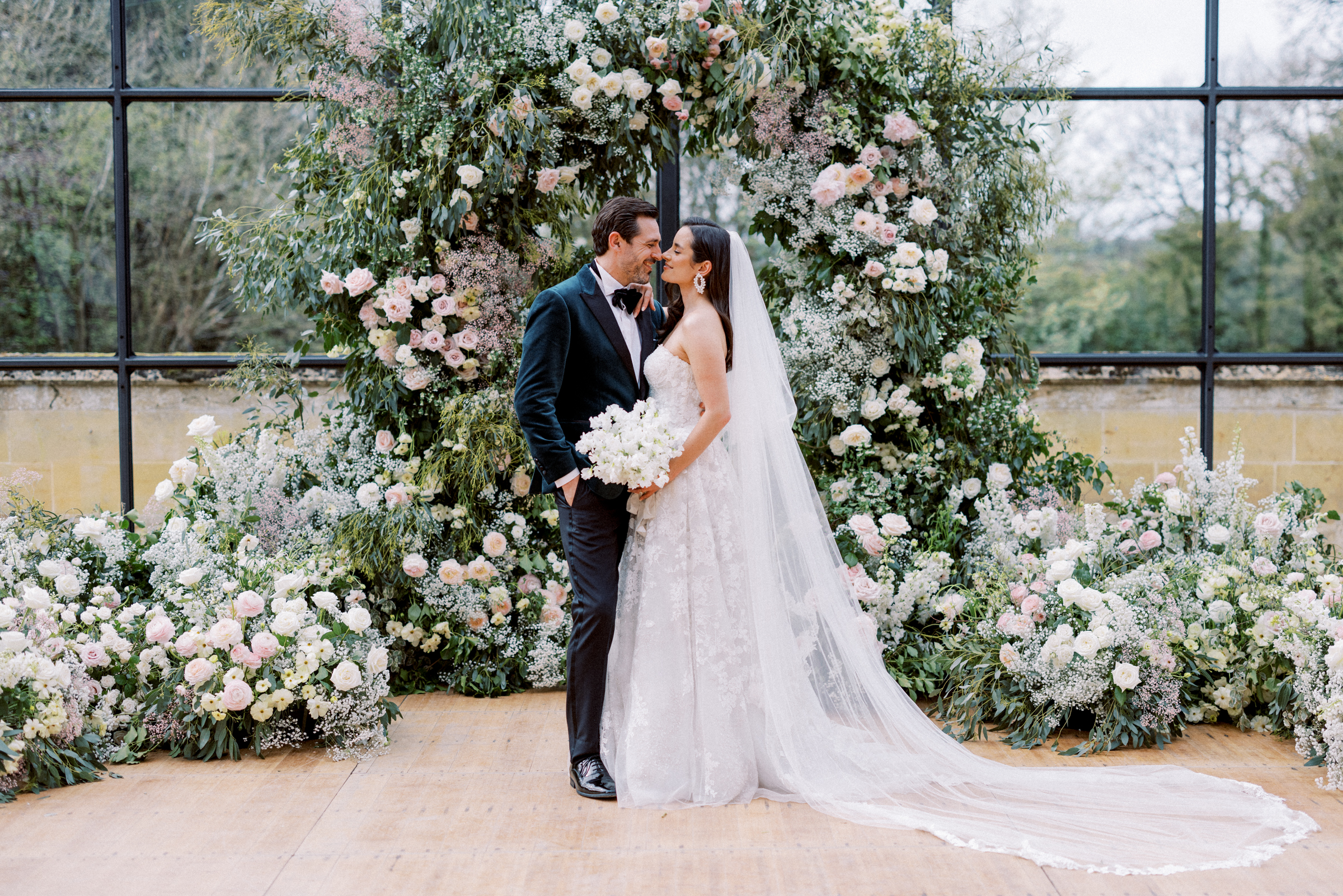 Sudeley Castle Wedding couple at their wedding photographed by Gemma Vaughan Photography
