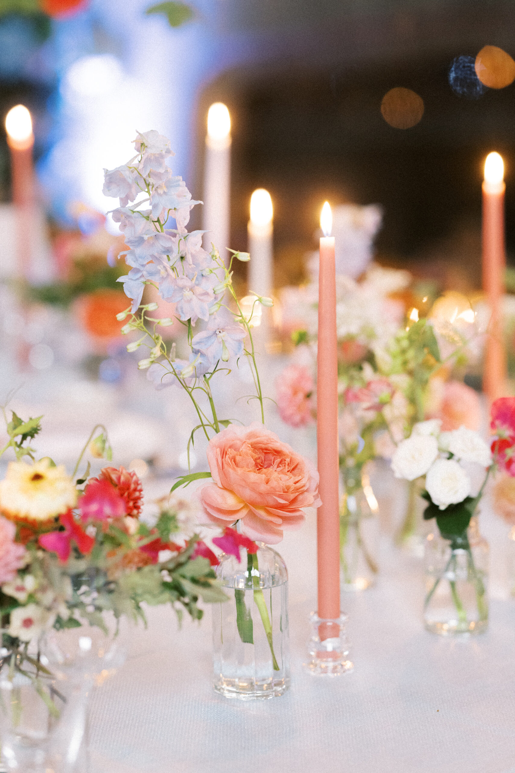 Wedding table details at Cowdray House Wedding