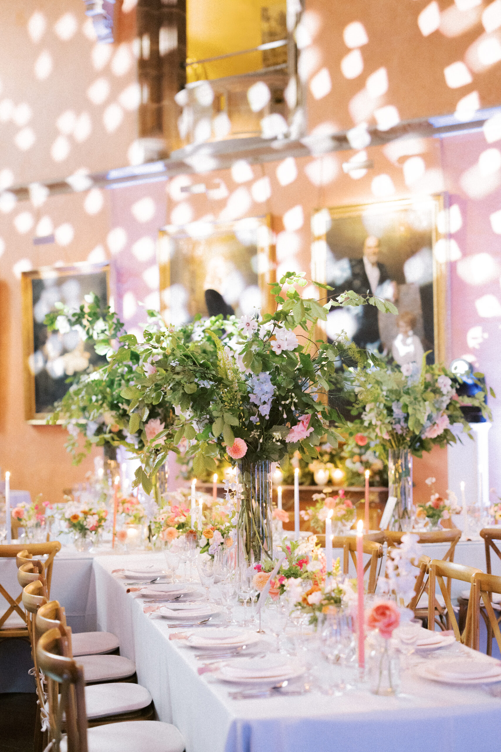 Stunning florals at Cowdray House Wedding