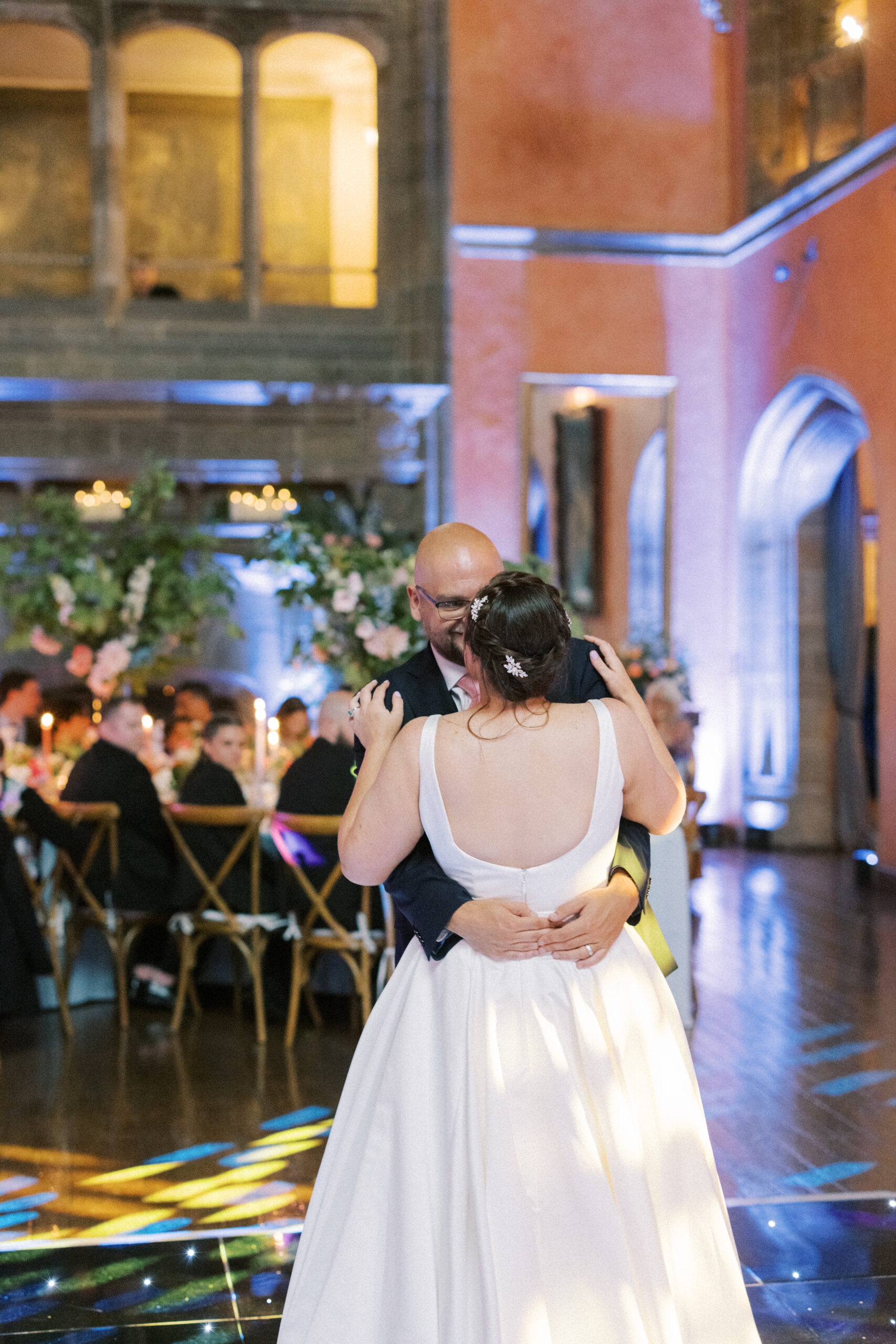 Couples first dance at Cowdray House Wedding