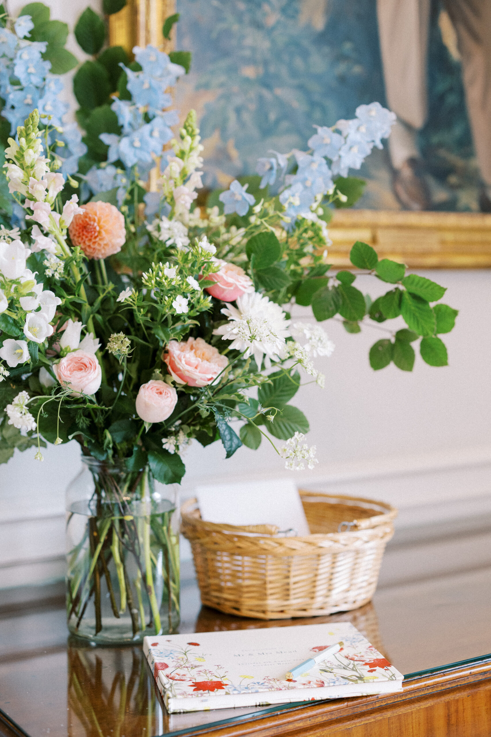 Wedding florals at Cowdray House Wedding