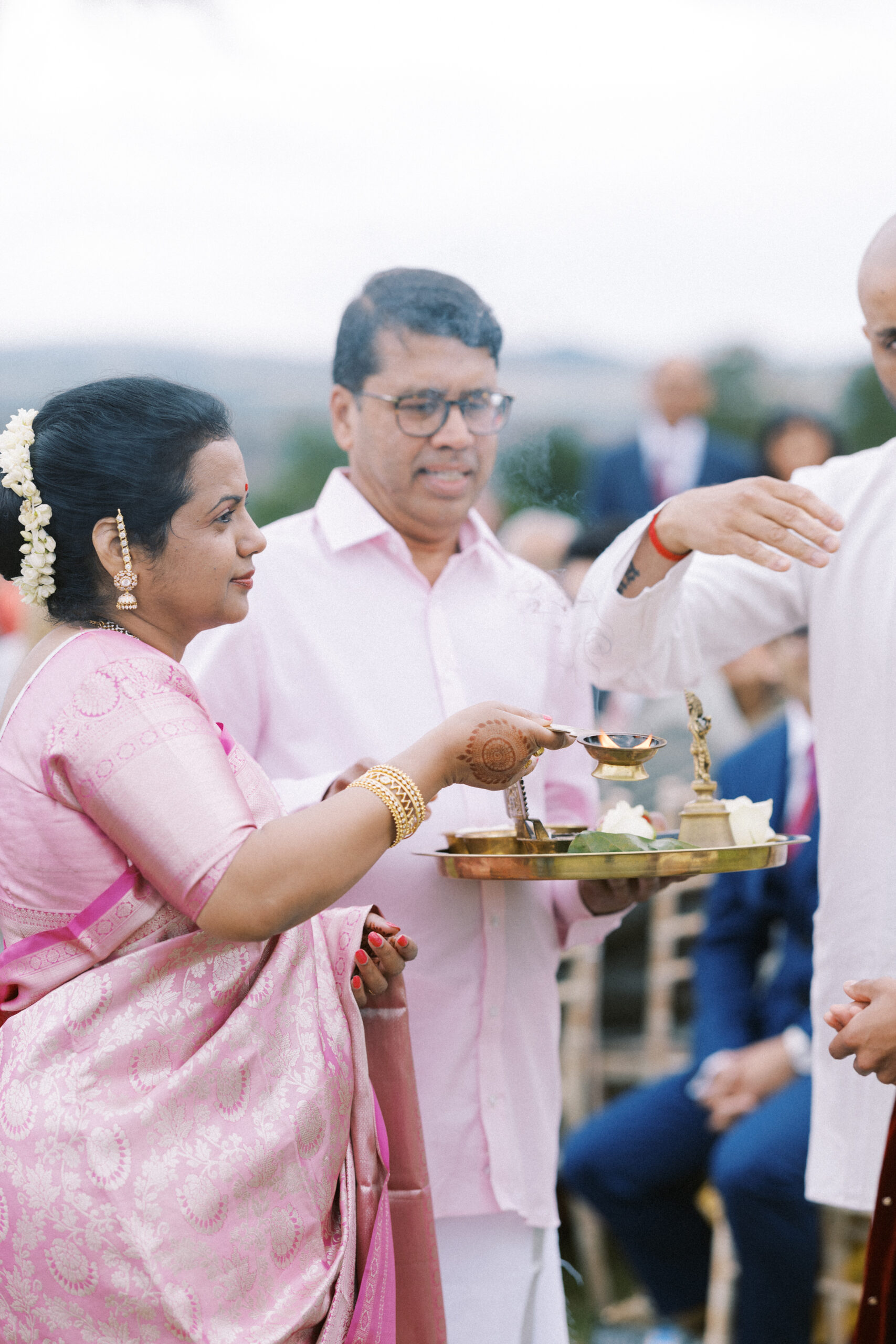 Indian wedding ceremony captured naturally