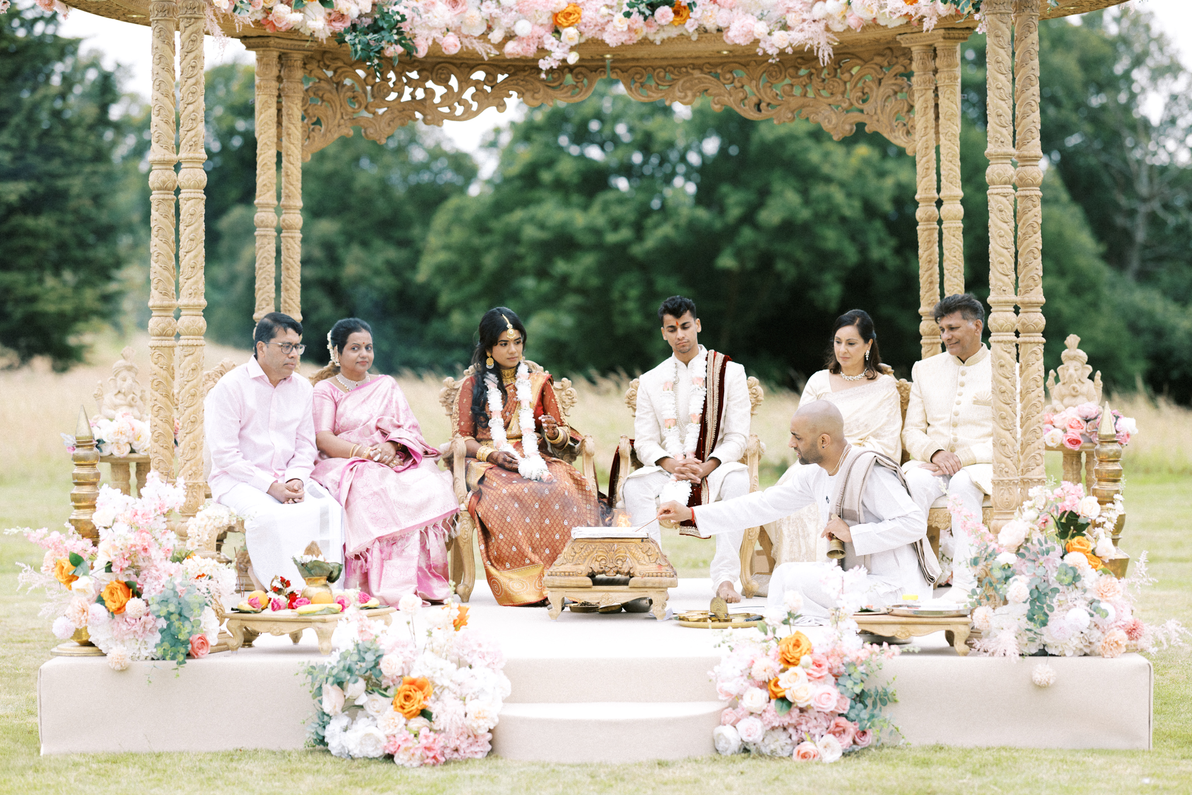 Indian wedding at Hedsor House captured by natural wedding photographer Gemma Vaughan Photography