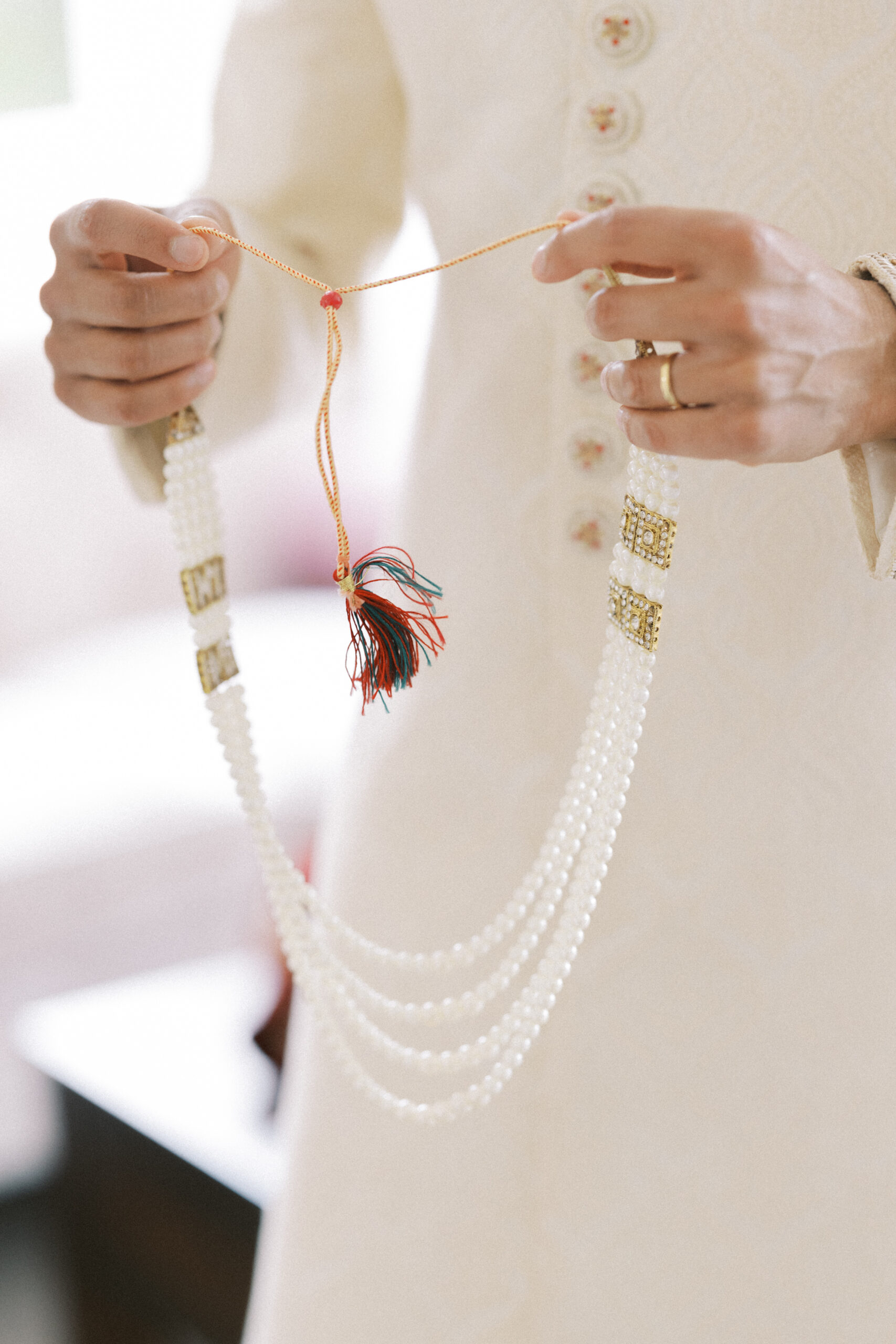 Indian wedding preparations