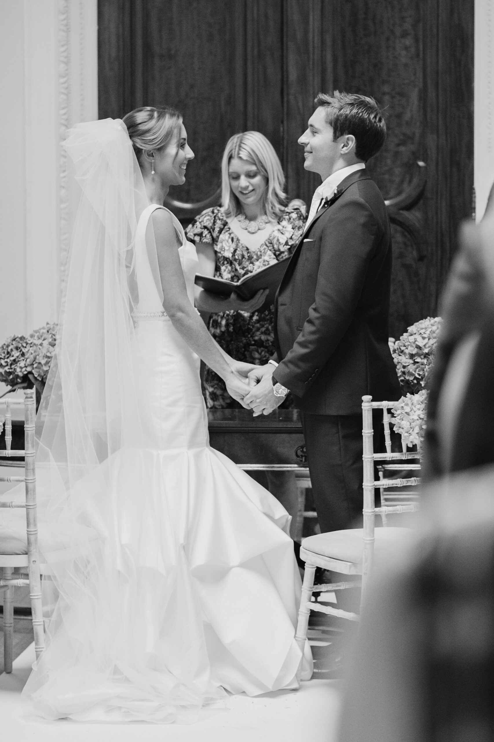 Bride and groom get married at Hedsor House captured by Gemma Vaughan Photography