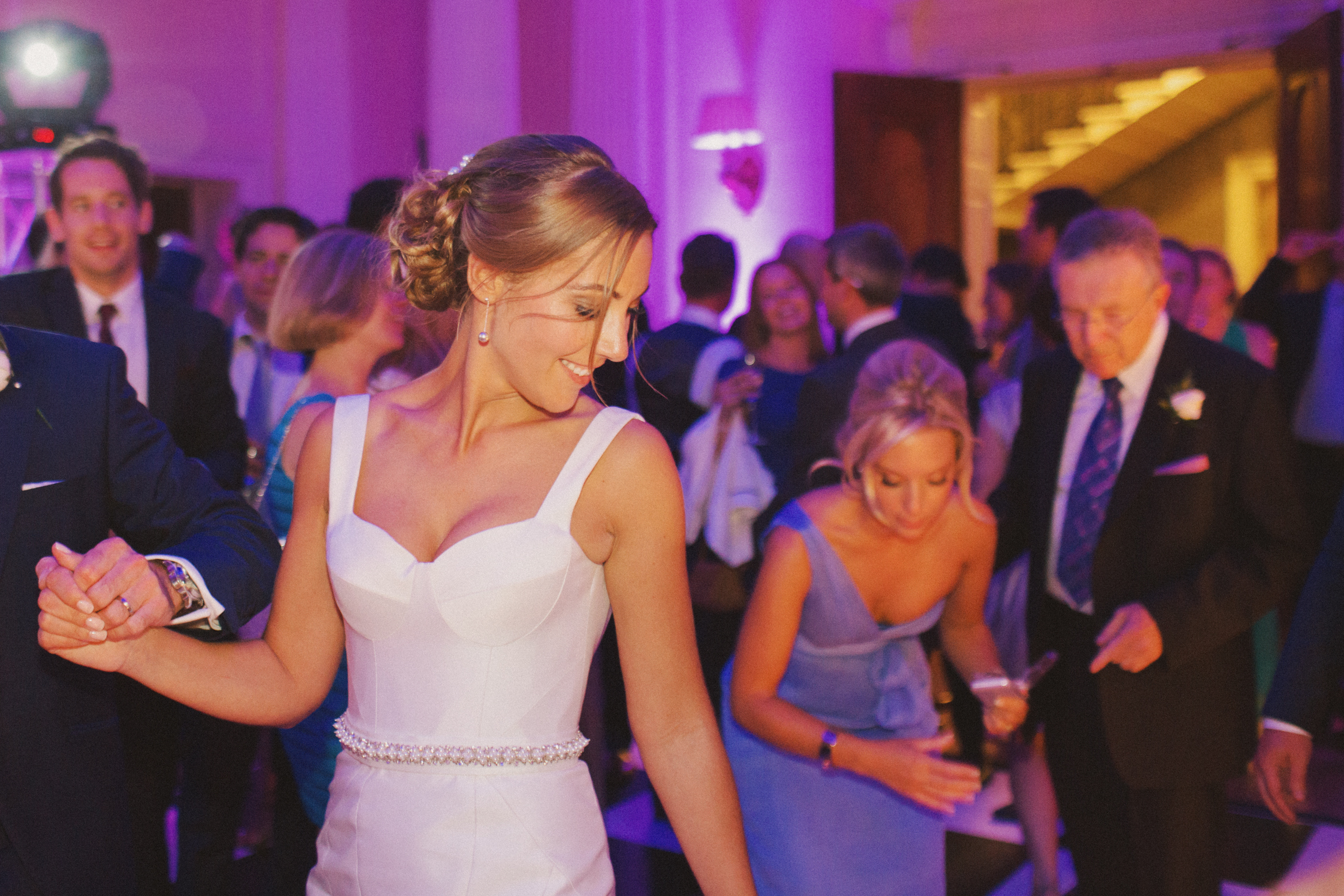 Bride on her wedding day at Hedsor House