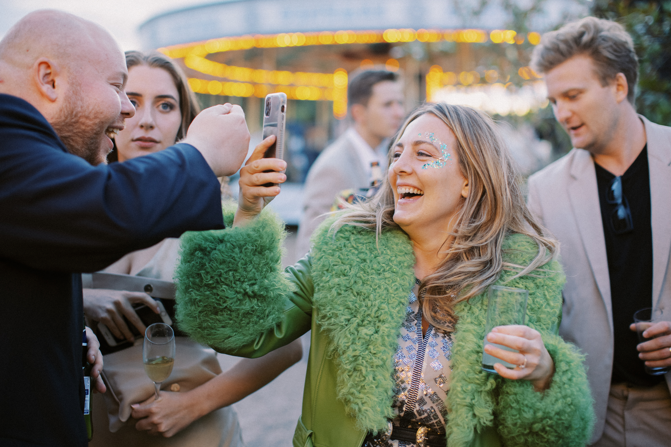 Festival themed Preston Court Wedding in Kent